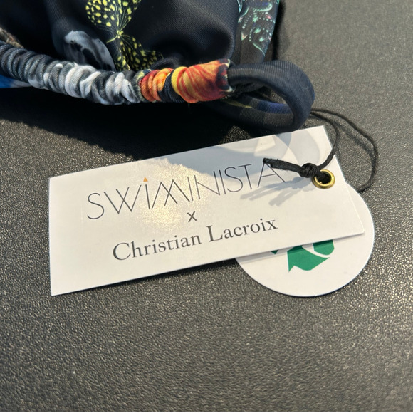 NWT Swiminista x Christian Lacroix Butterfly Bikini Top – Size Large - Picture 4 of 4